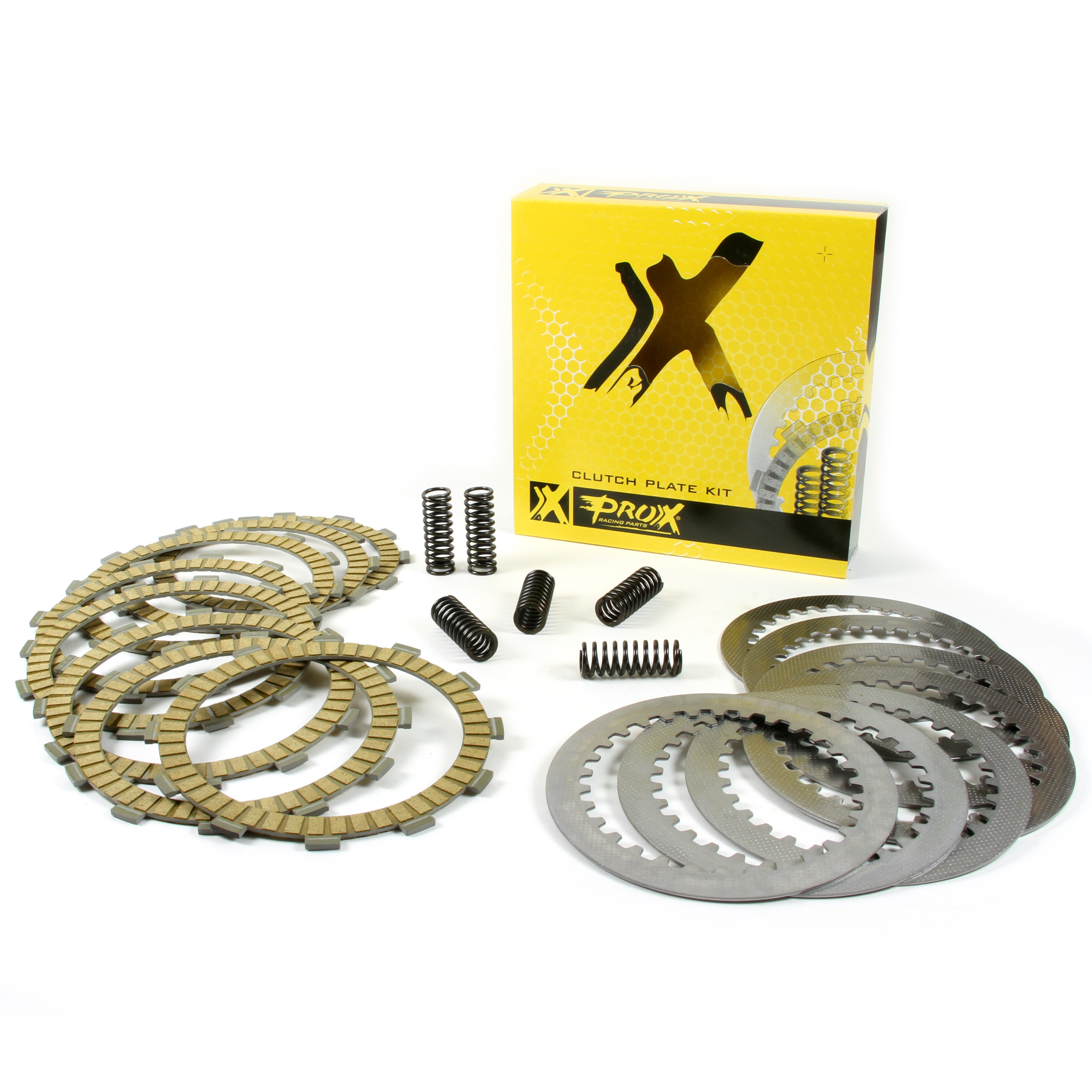 Pro-X Complete Clutch Plate Set 16.CPS43006 Friction//Steels//Springs KX250F 06-18