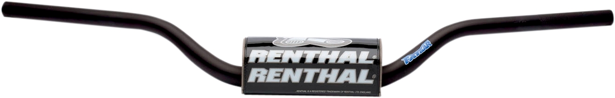 Renthal 605-01-BK Fatbar Handlebars Black Bend CR High