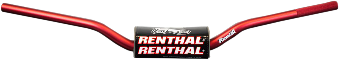 Renthal 839-01-RD Fatbar Handlebars Red CRF Fatbar