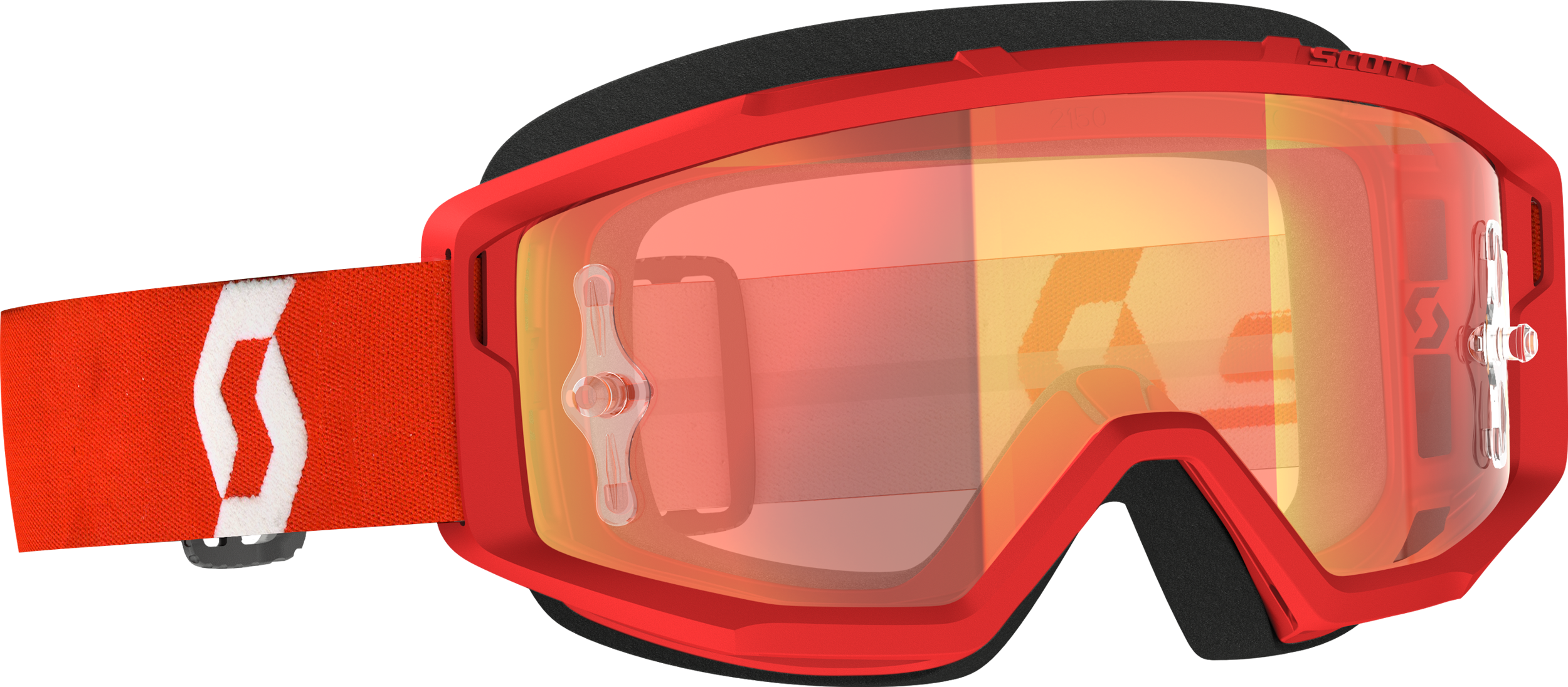Scott USA Primal Goggles Red/White Orange Chrome Works 278597