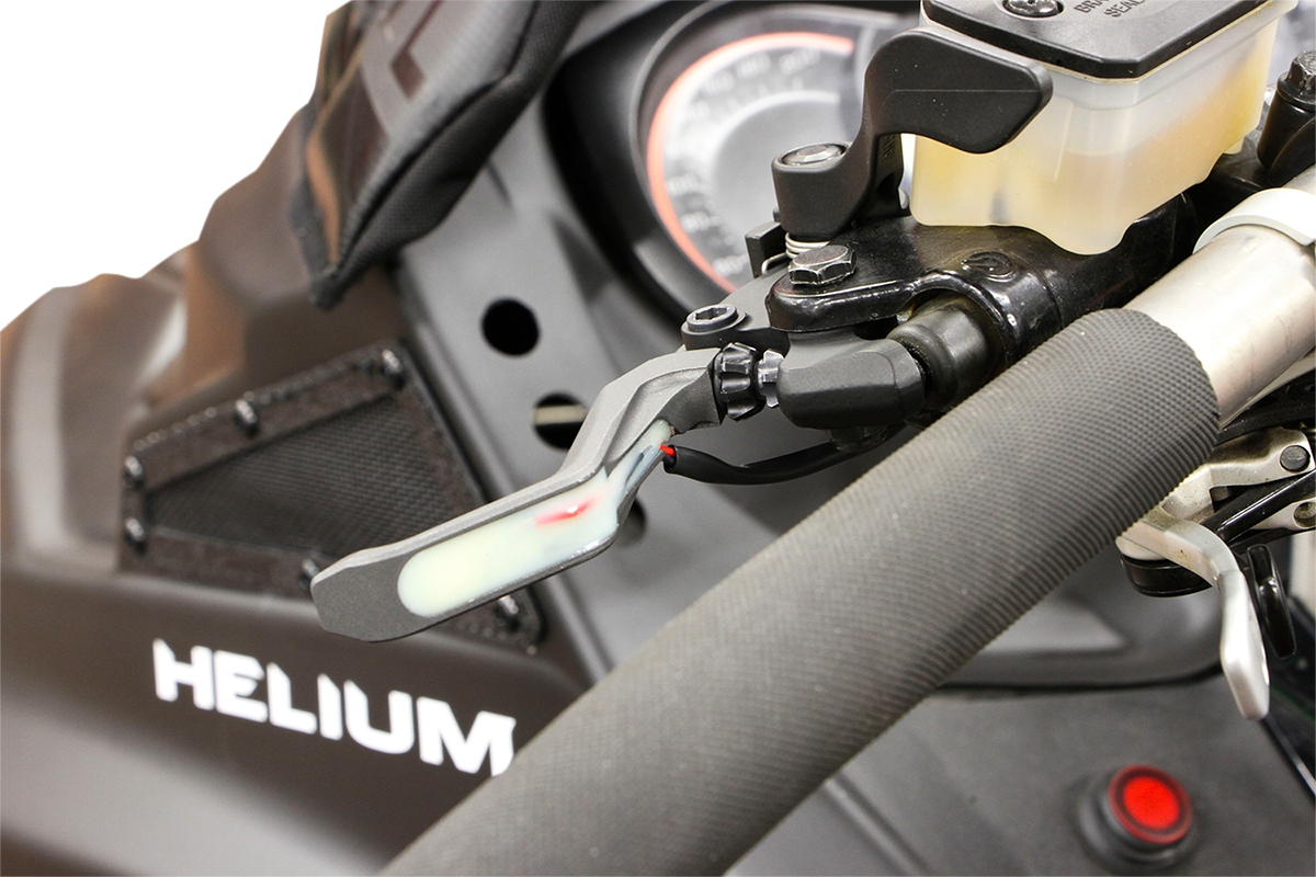 Skinz Protective Gear Adjustable Heated Brake Lever SDBLH100GR