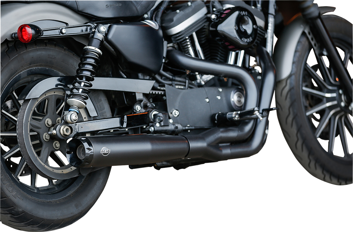 S&S CYCLE 2:1 Black Exhaust for '07-'13 XL 550-0951 | eBay