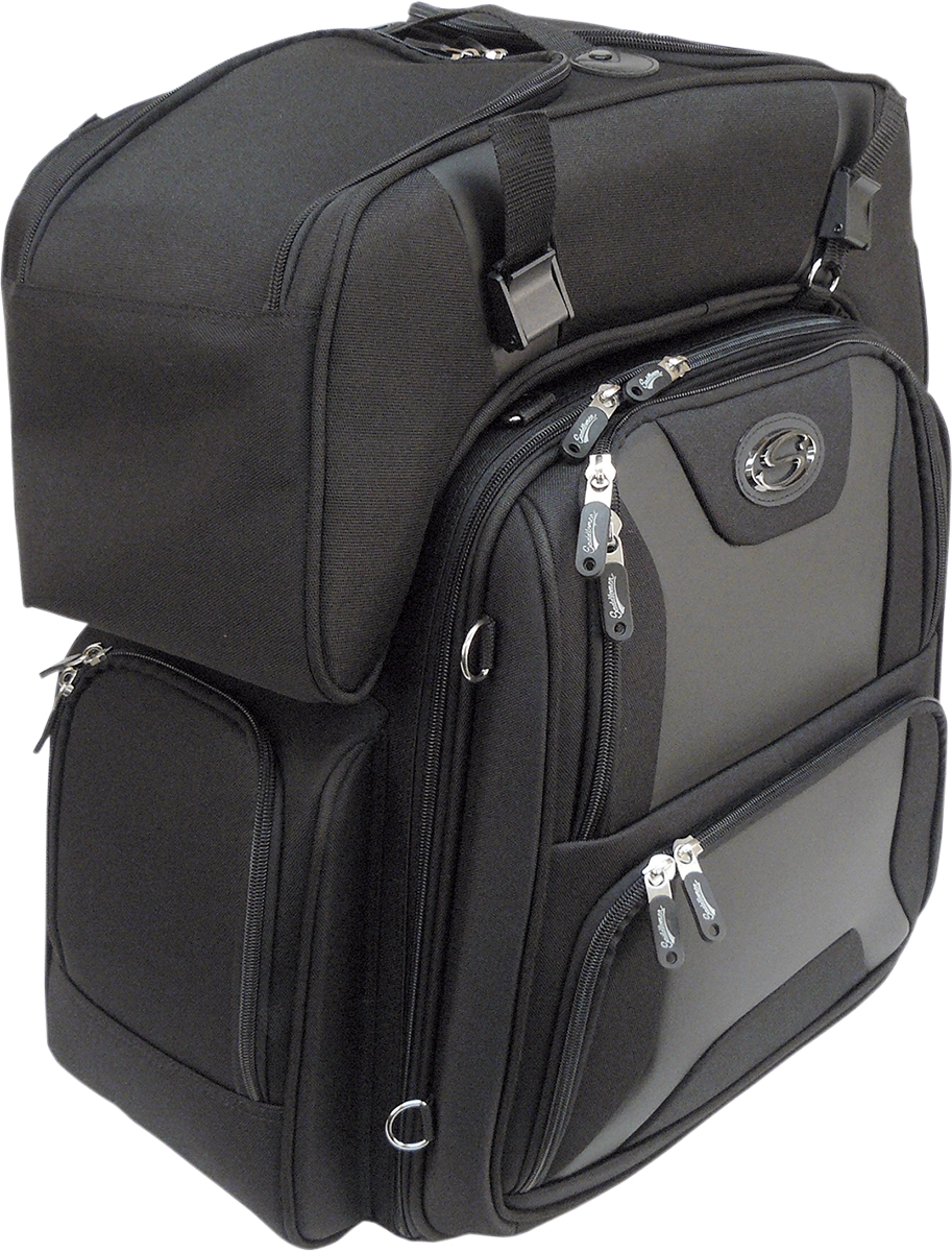 Saddlemen FTB3600 Sport Sissy Bar and Combo Bag 3515-0142