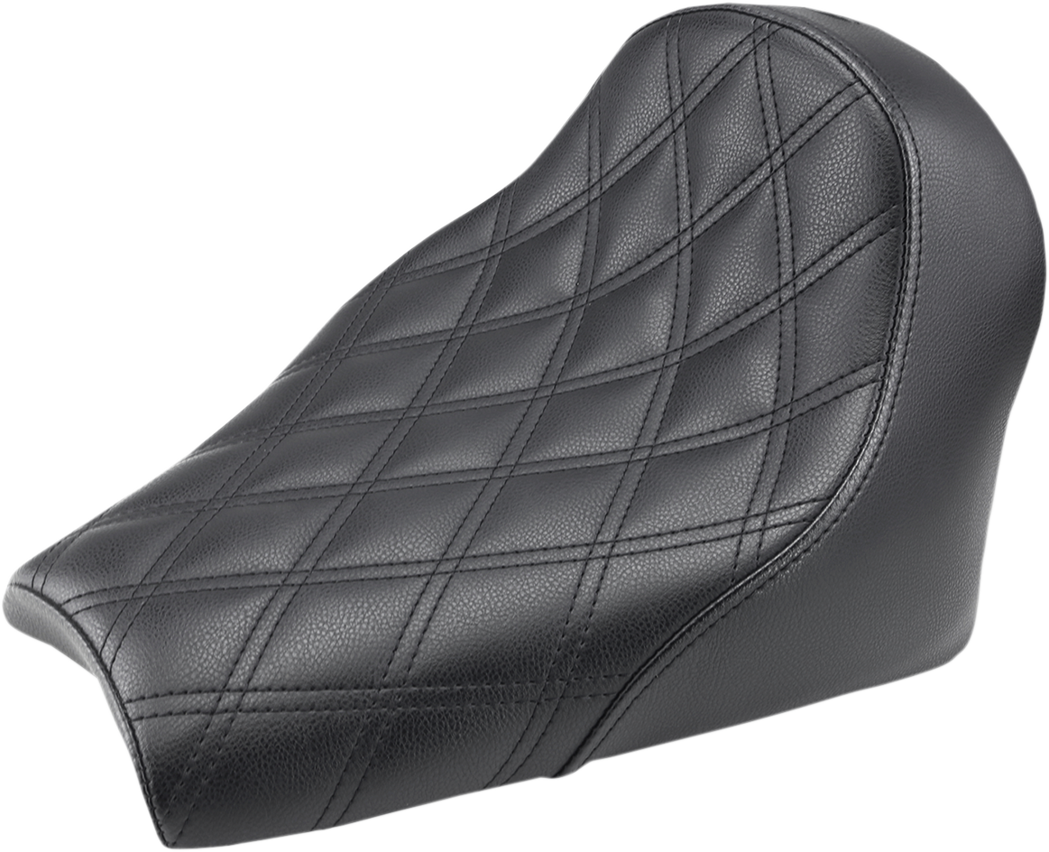 Saddlemen Renegade Seat Black Lattice Stitch Retro 18-21