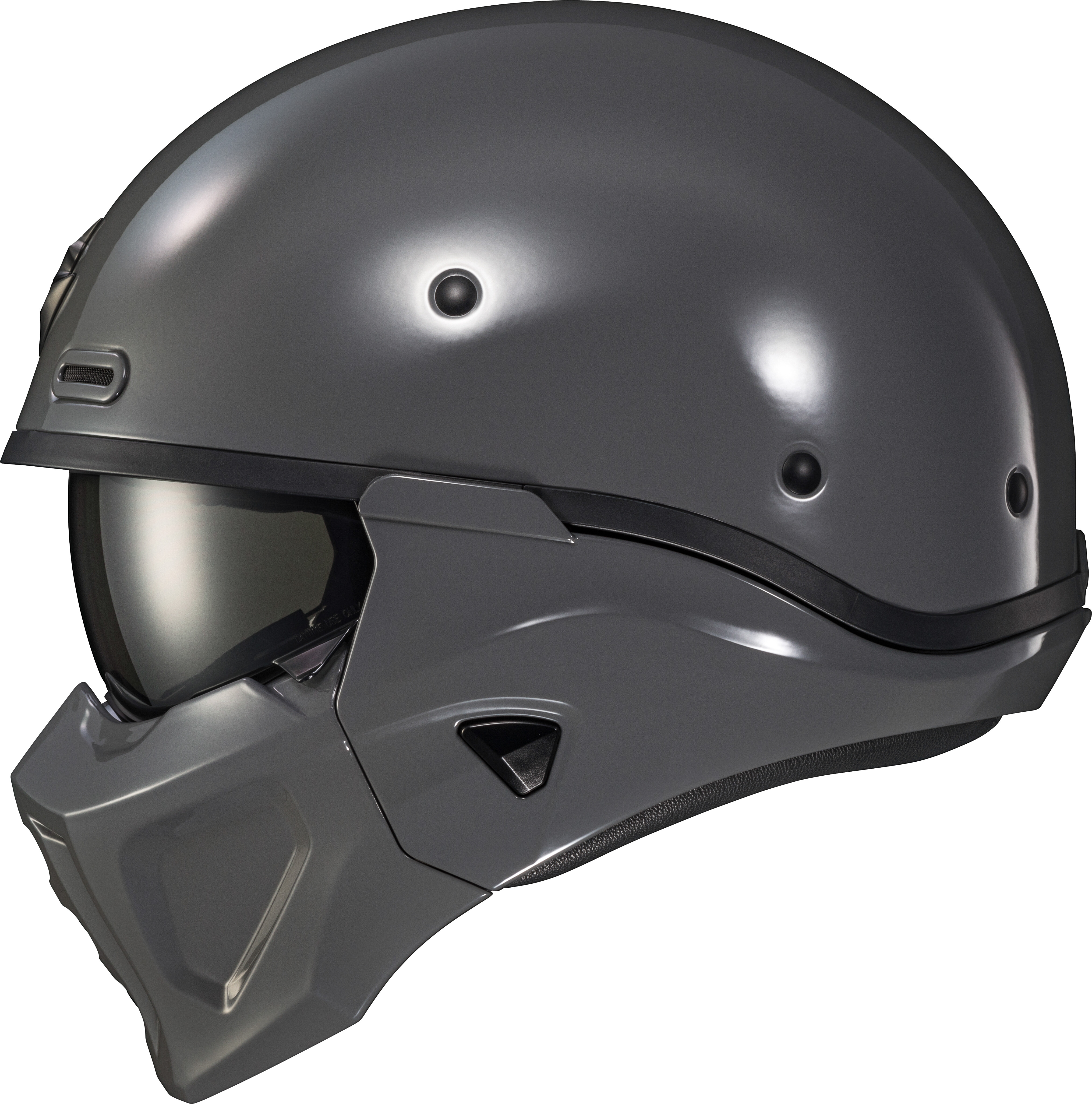 Casco Scorpion Covert X color liso - Imagen 3 de 4