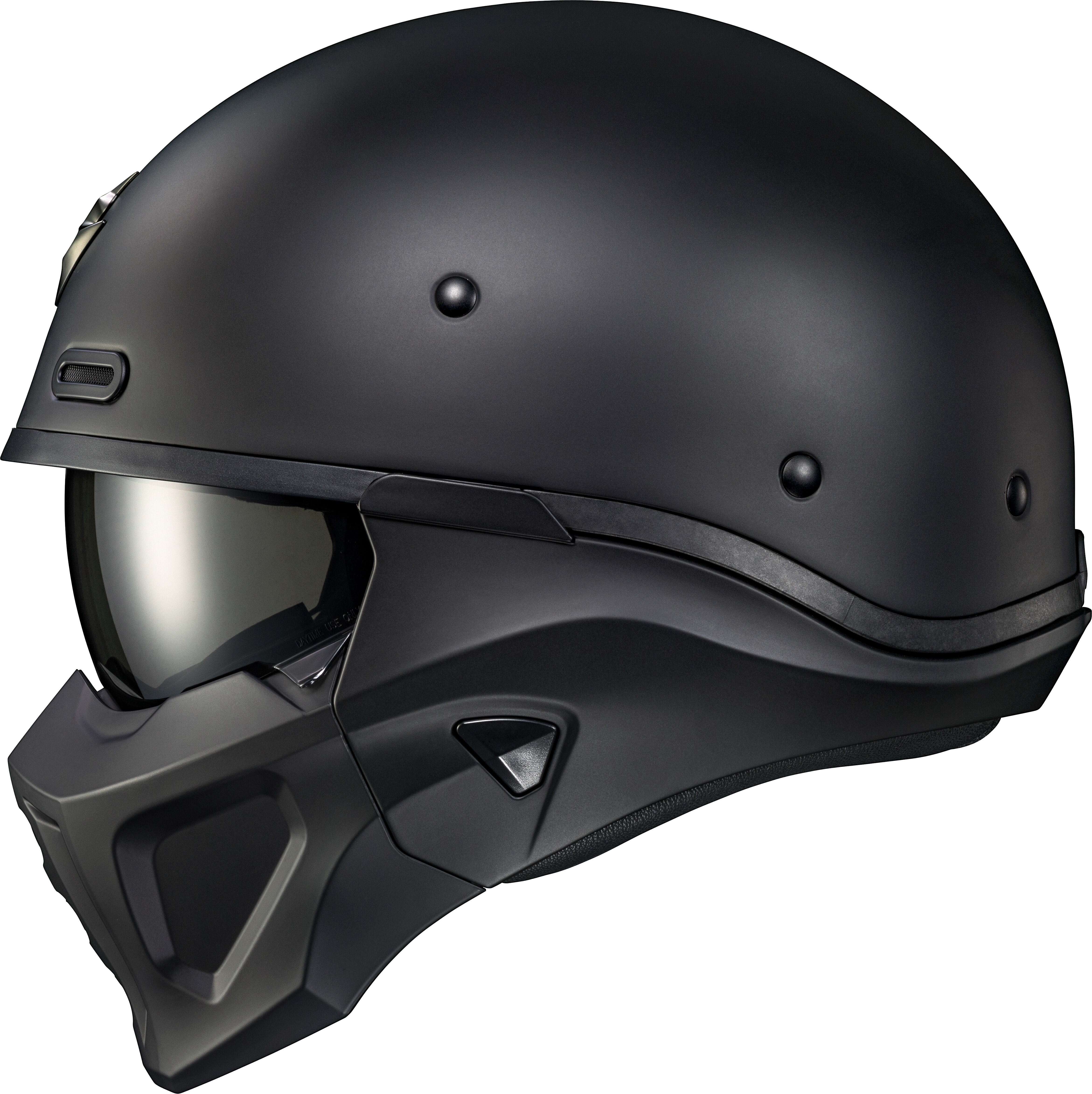 Casco Scorpion Covert X color liso - Imagen 4 de 4