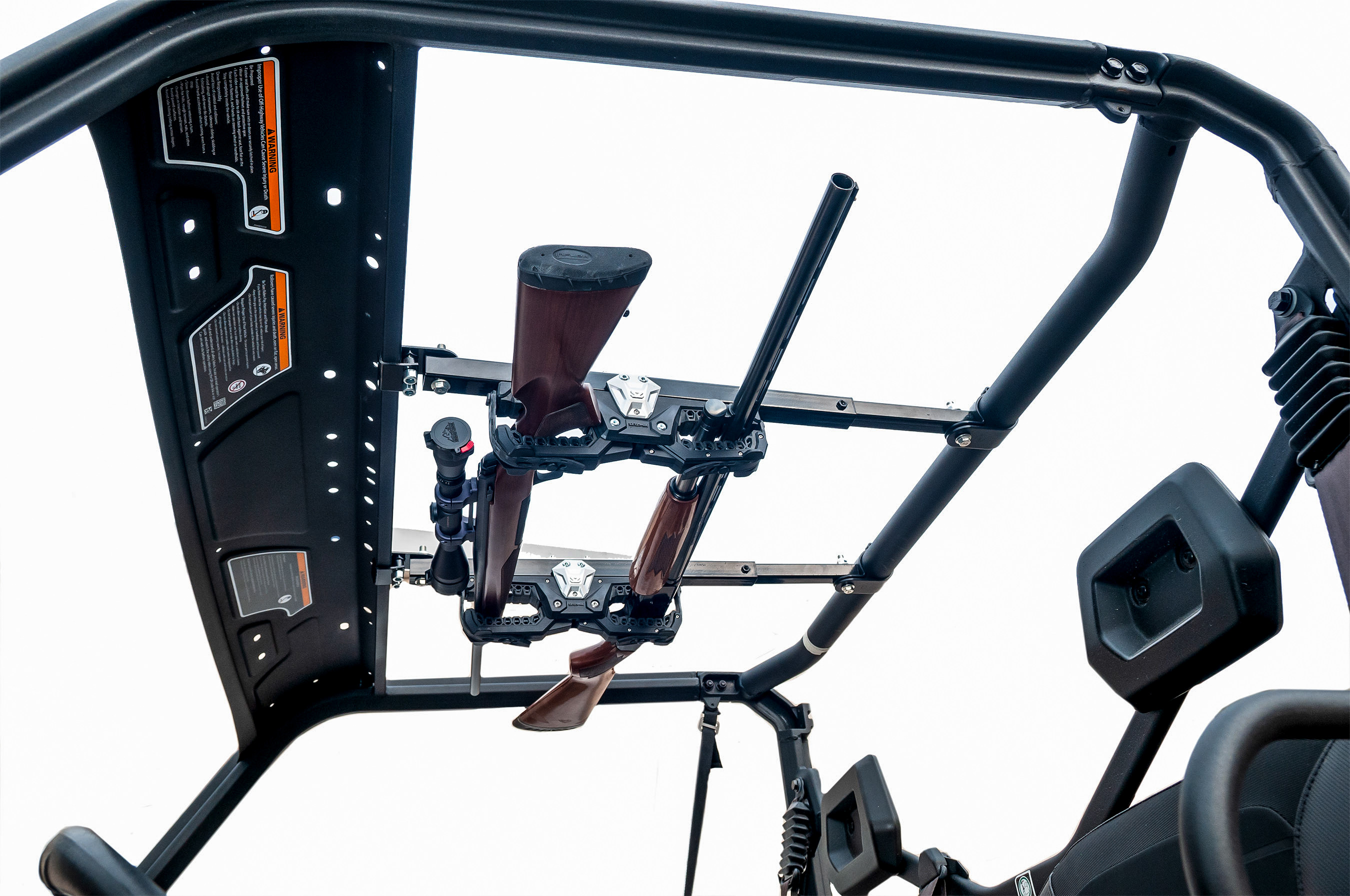 Seizmik Over Head Gun Rack for SidebySide UTV for CanAm Defender