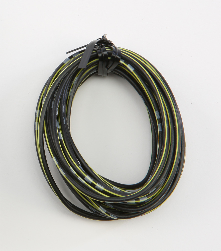 Shindy Colored Wiring Black/Yellow 16-685