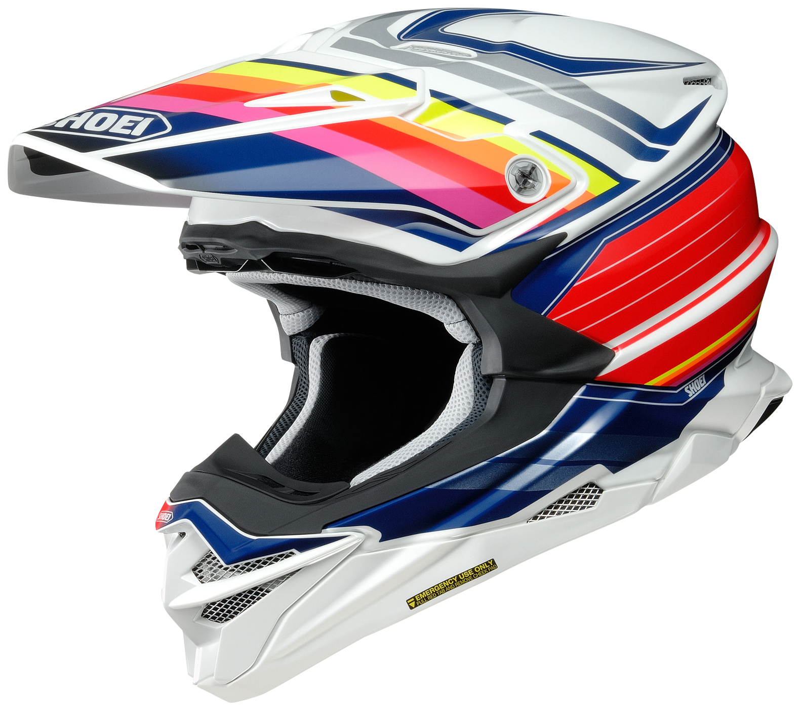 SHOEI VFX-WR Mサイズ Shoei VFX-EVO Pinnacle Helmet MED Red/White/Blue | eBay