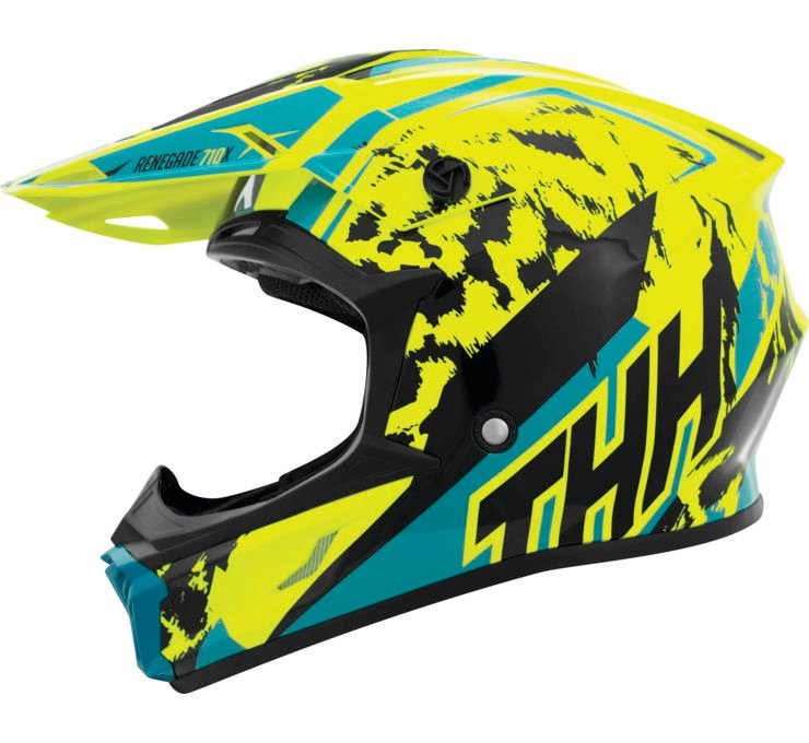 THH Helmets T710X Renegade Helmet Adult MX Off Road Helmet | eBay