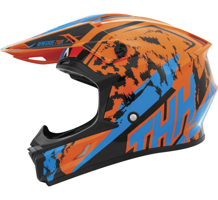 THH Helmets T710X Renegade Helmet Adult MX Off Road Helmet | eBay