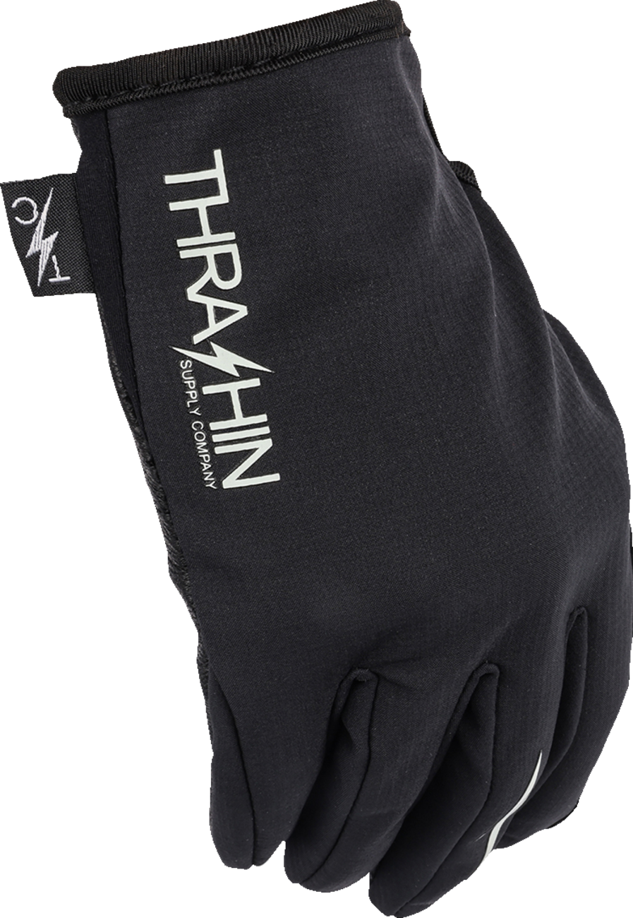 THRASHIN SUPPLY CO. Windbreaker Stealth Gloves Lg Black SV1-19-10