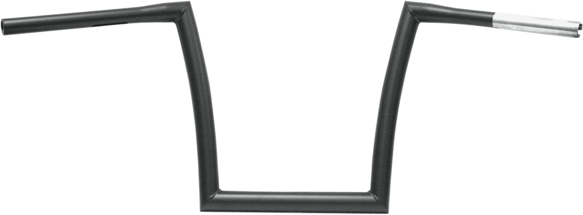 Todd's Cycle 1 1/4" Strip Handlebars 14" Flat Black 0601-3134