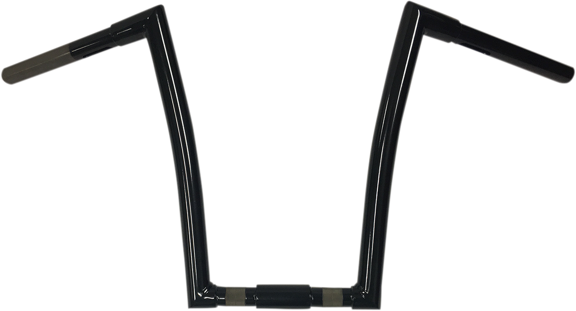 Todd's Cycle 1 1/4" Strip Handlebars 14" Black Spr - 14" 0601-3573