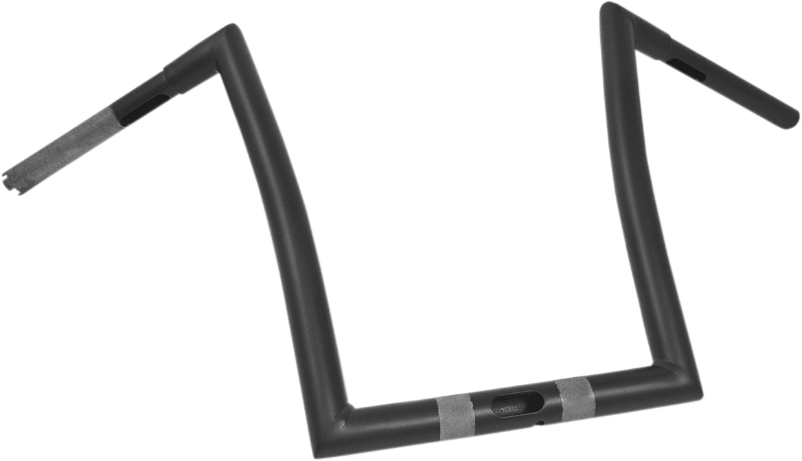 Todd's Cycle 1 1/4" Handlebars 12" Flat Black 0601-3987