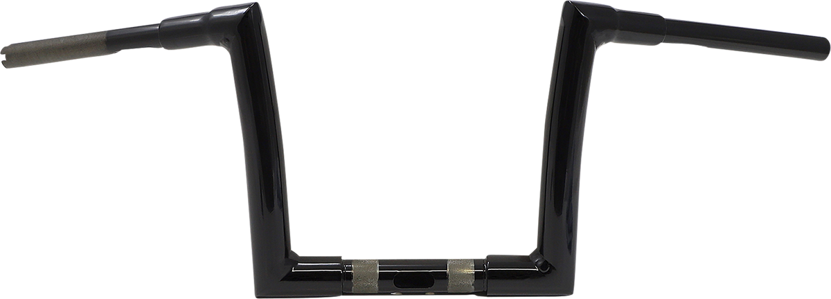 Todd's Cycle 1-1/2" Strip Handlebar 10" Gloss Black Road Glide 0601-5729