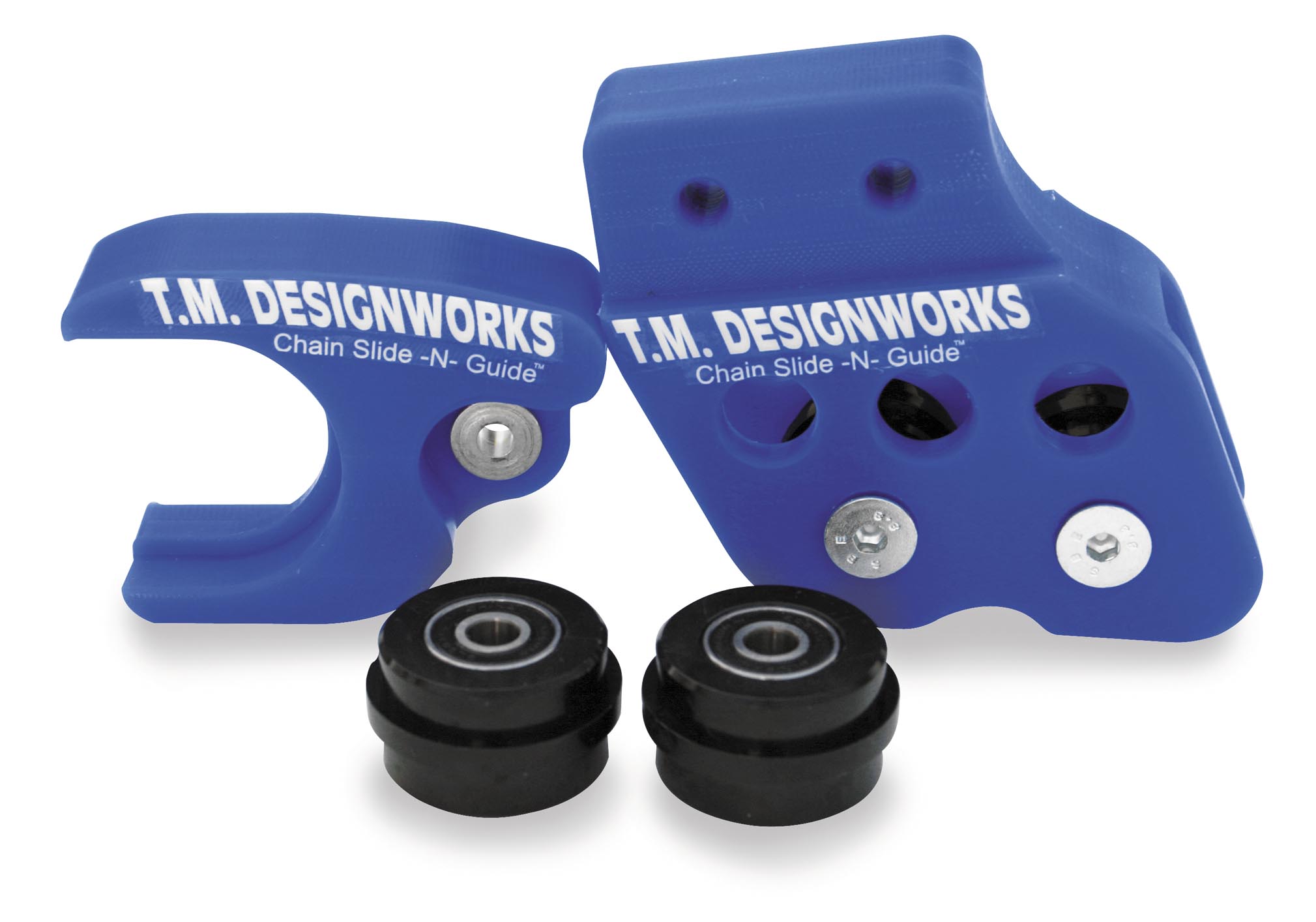 1999-2015 for Suzuki DR-Z 400 T.M. DESIGNWORKS Chain Guide Blue 1999-2015 for Suzuki DR-Z 400 T.M. DESIGNWORKS Chain Guide Blue