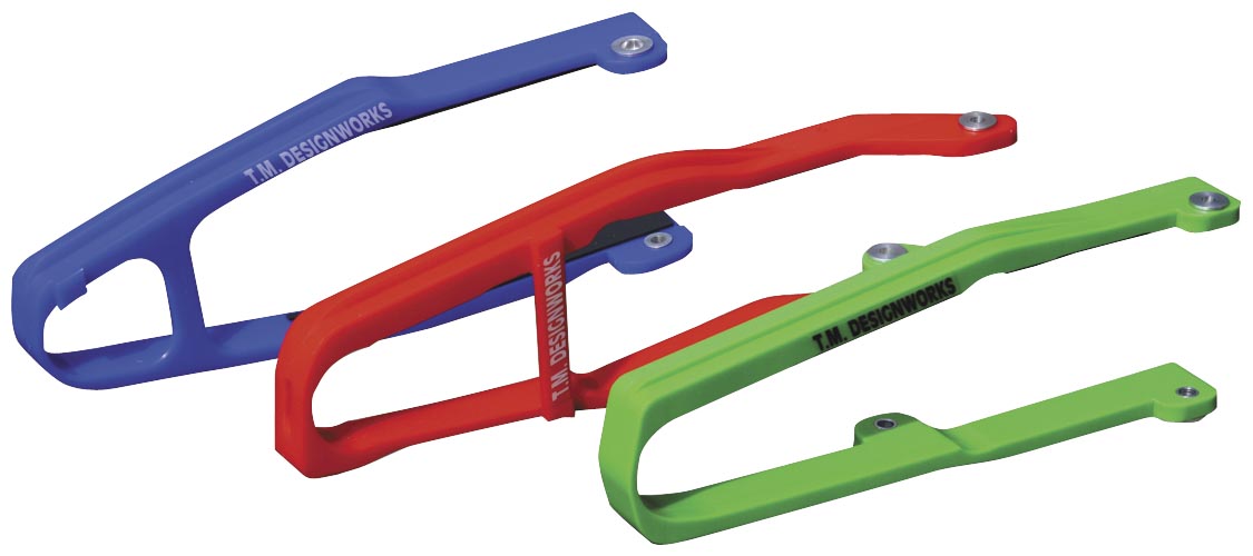 2002-2015 for Yamaha WR 450 F T.M. DESIGNWORKS Chain Slider Blue