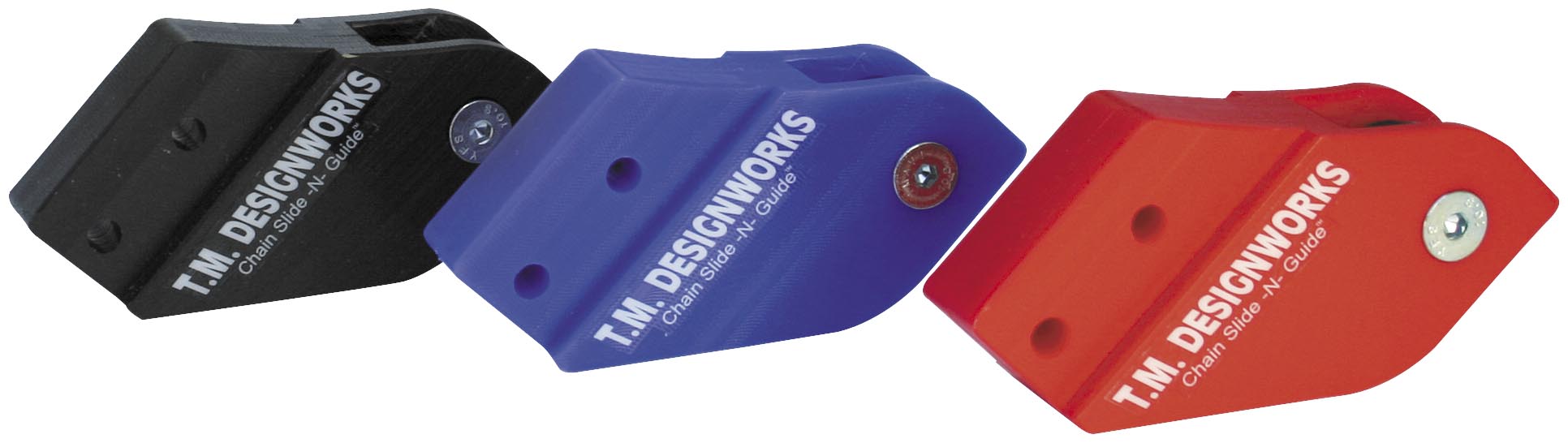 Designworks Rear Chain Guide and Single Powerlip Roller RCG-005-BU T.M