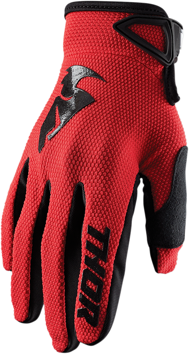 Thor S20 Youth Sector Gloves XS Red 3332-1527 | eBay