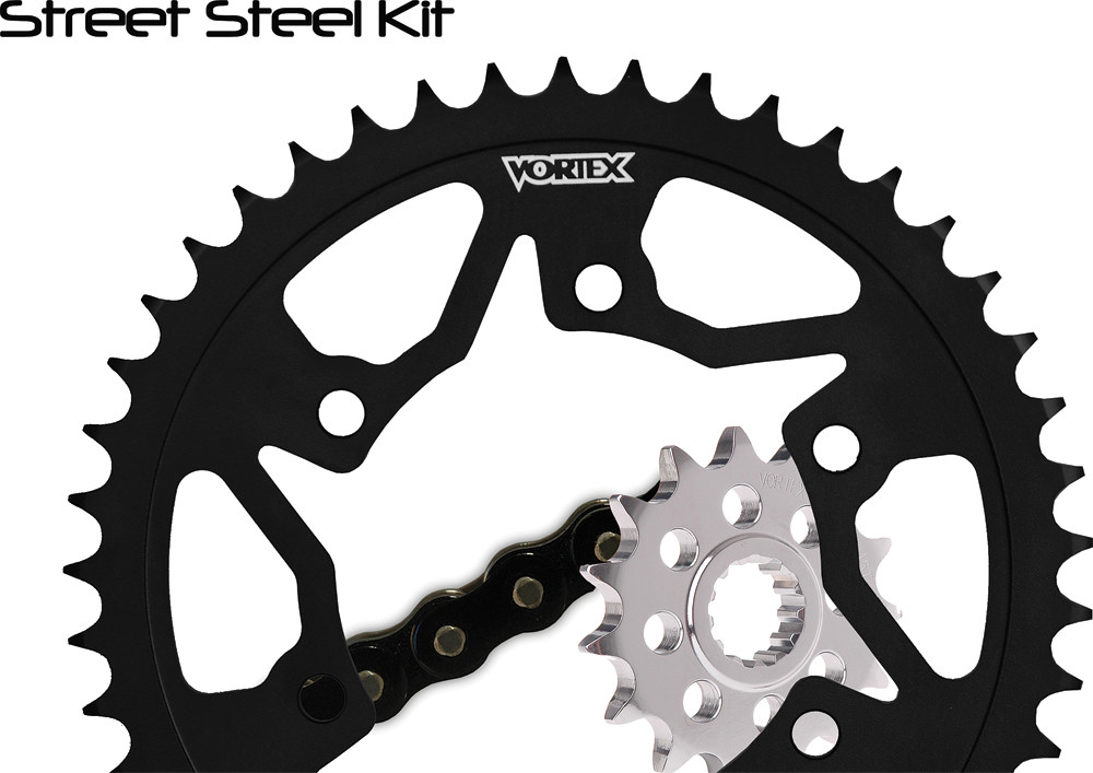 Vortex CK4133 WSS 525 Chain and Sprocket Kit 16/42 for Kawasaki ZX