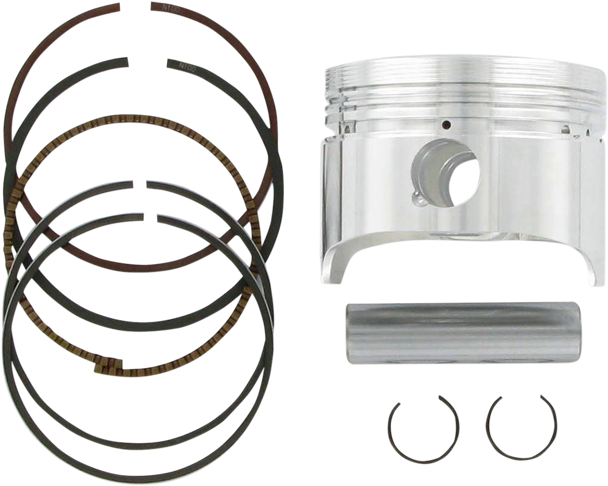 Standard Bore 65.00mm Piston Kit 12.0:1 Compression~1984 Honda ATC200X~Wiseco