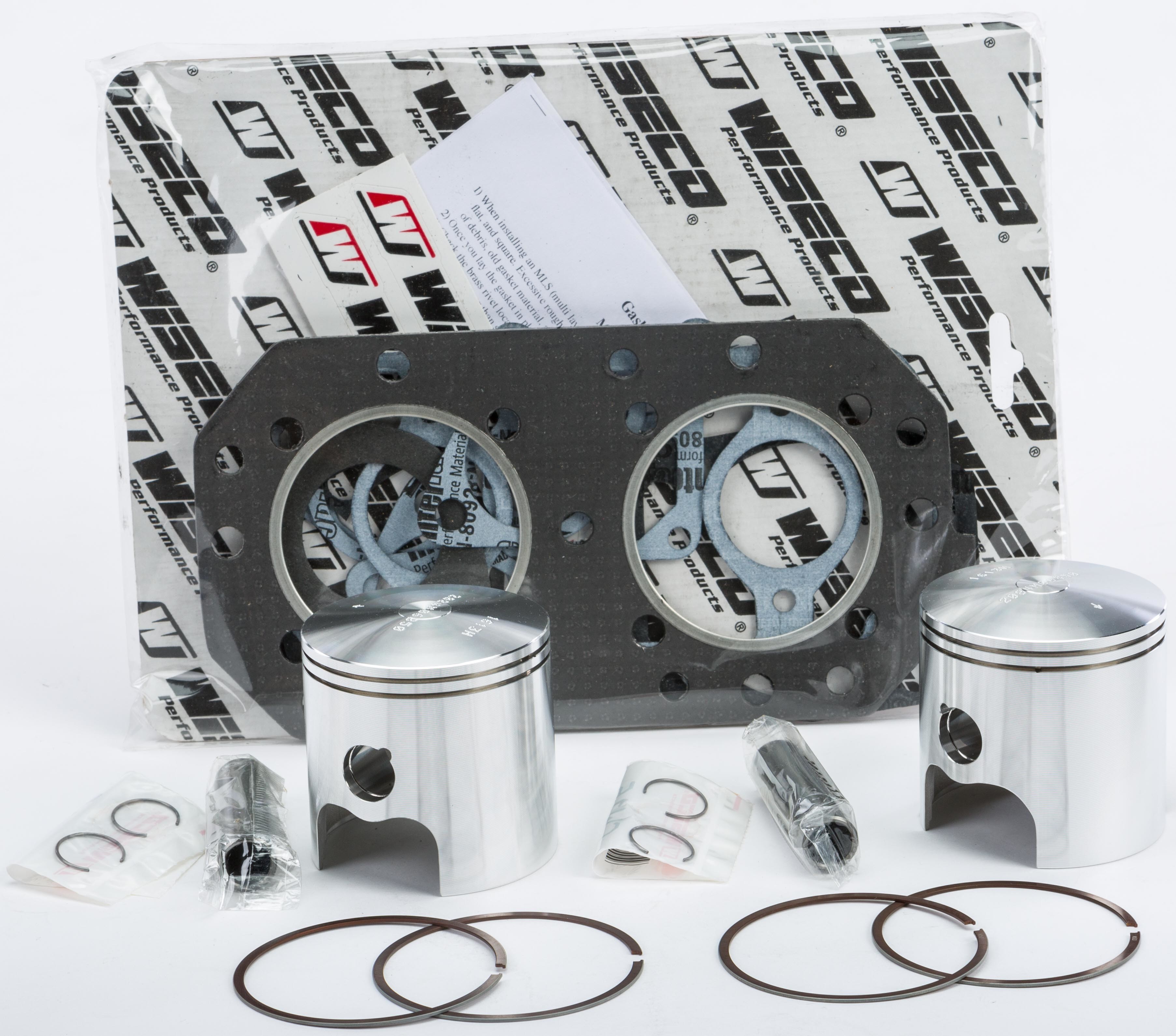 1976-1992 Kawasaki JS440 68.50mm Wiseco Top-End Piston Rebuild Kit