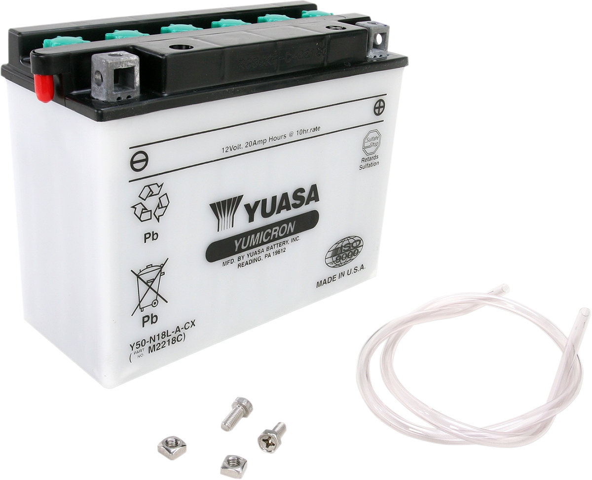 YUASA-Y50 N18L A-CX-Batteria per Moto