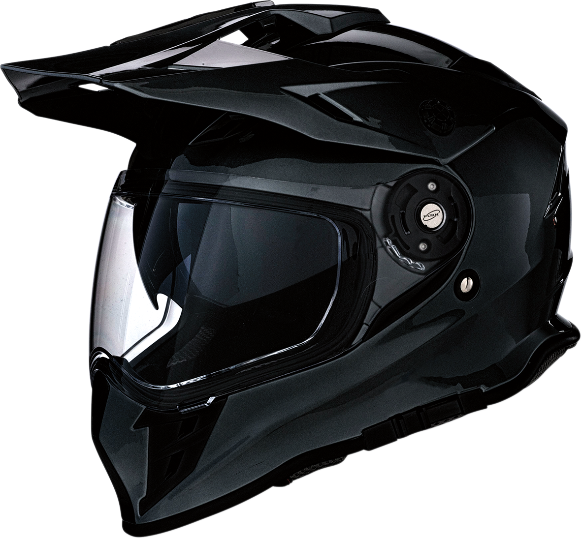 Z1R Range Dual Sport Solid Color Helmet - Bild 3 von 5
