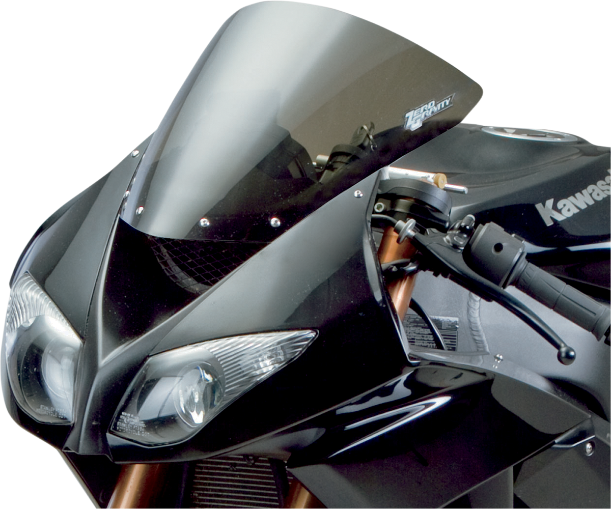 Zero Gravity Windscreen SR Smoke For Kawasaki ZX6R 09-18 ZX-10R 08