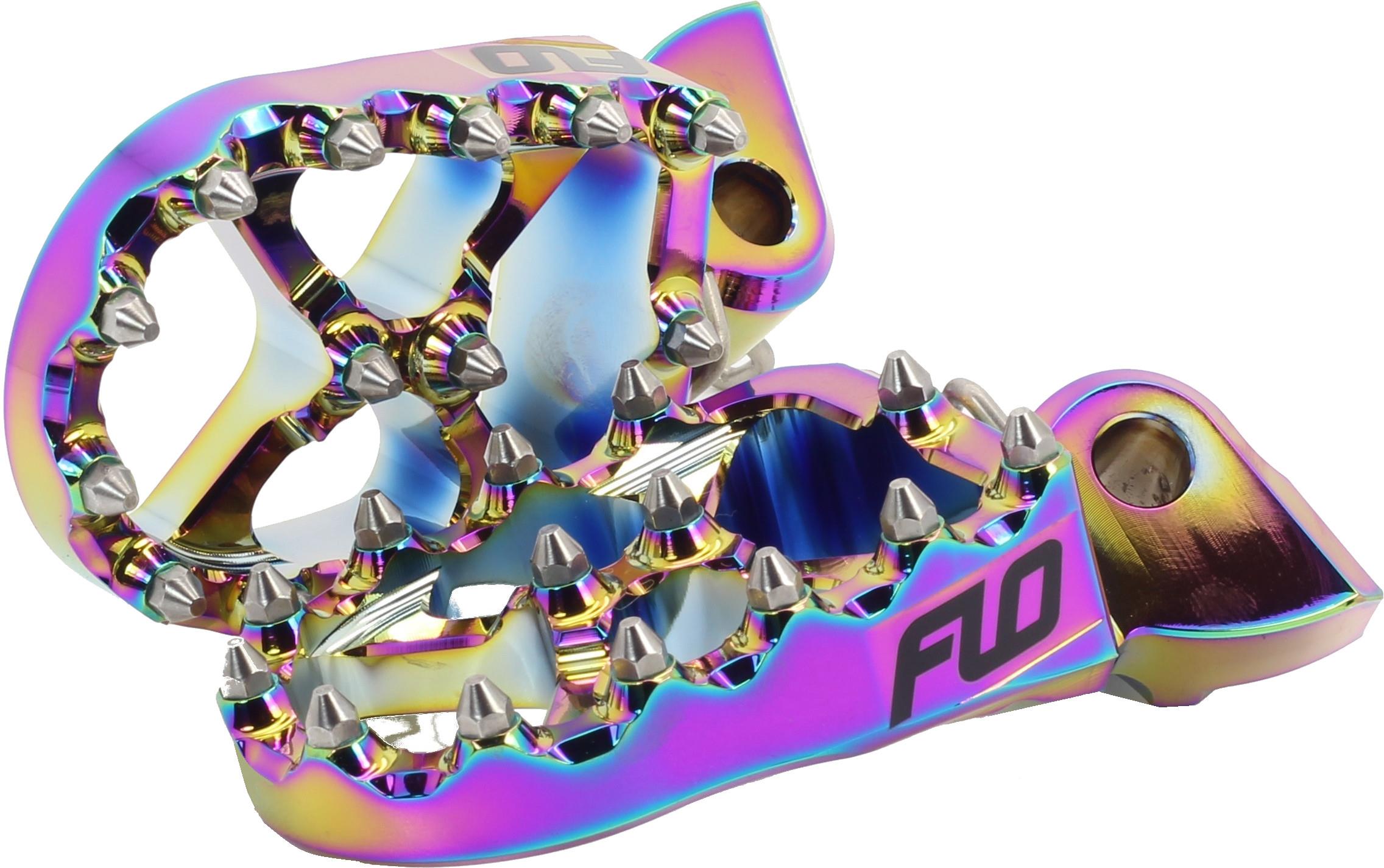 Flo Motorsports FPEG-792JET Pro Series Foot Peg - Jet Fuel
