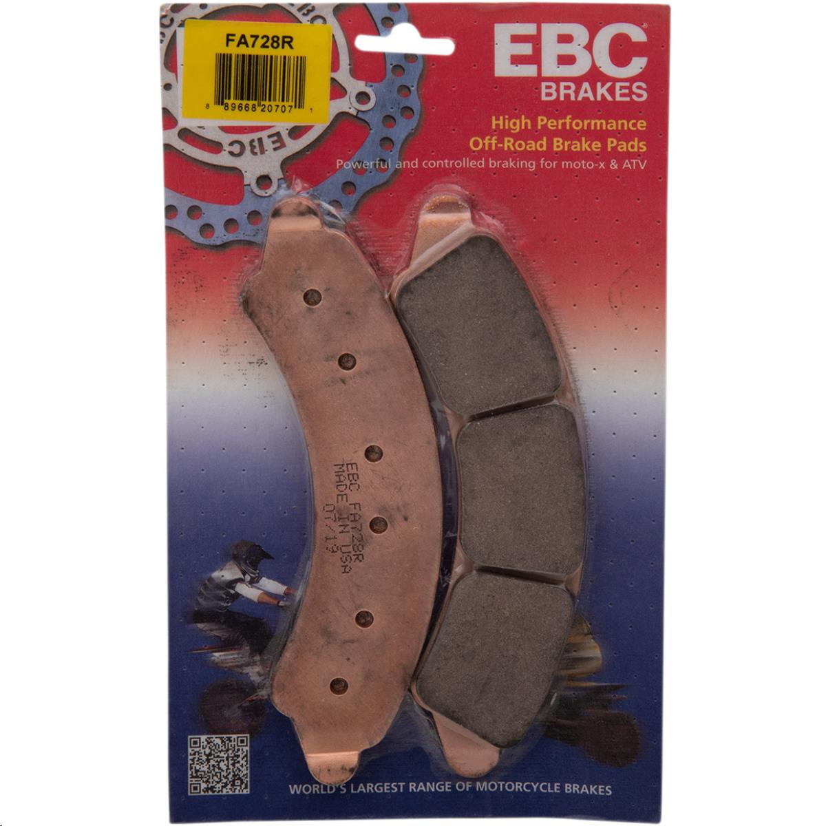 EBC FA728R R Series Long Life Sintered Brake Pads