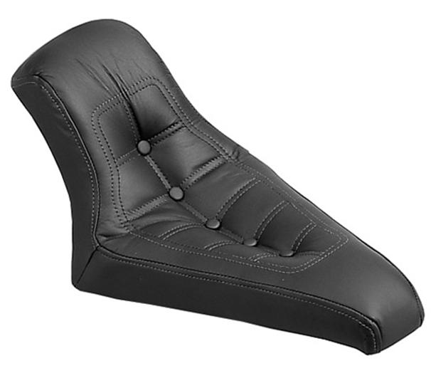 Drag Specialties DS-907540 Scorpion Low Rider Solo Seat - Black