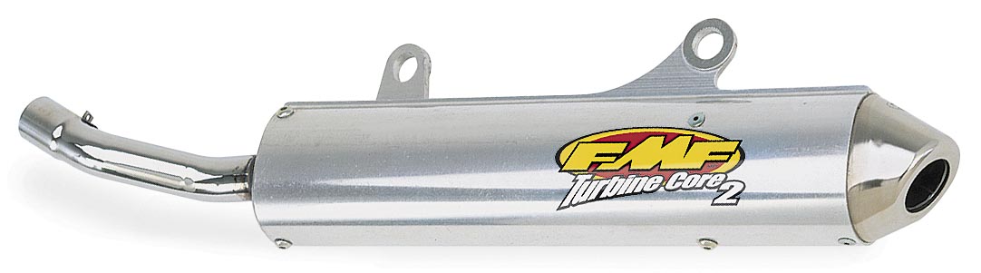 FMF Racing 022021 TurbineCore 2 Spark Arrestor Silencer Natural