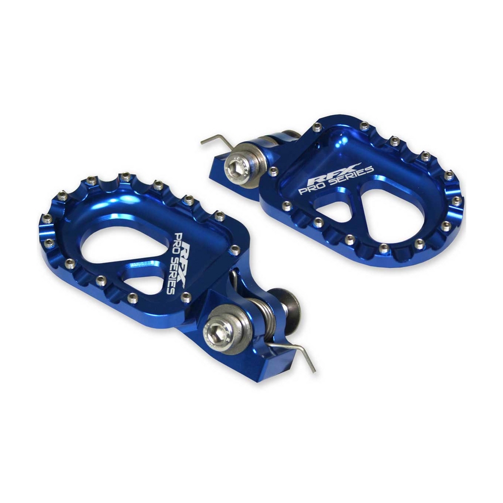 RFX FXFR 90200 99BU Trials Footpegs - Blue