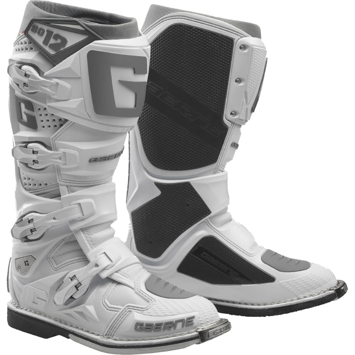 Gaerne 2174-074-011 SG-12 Boots 11 White/Gray