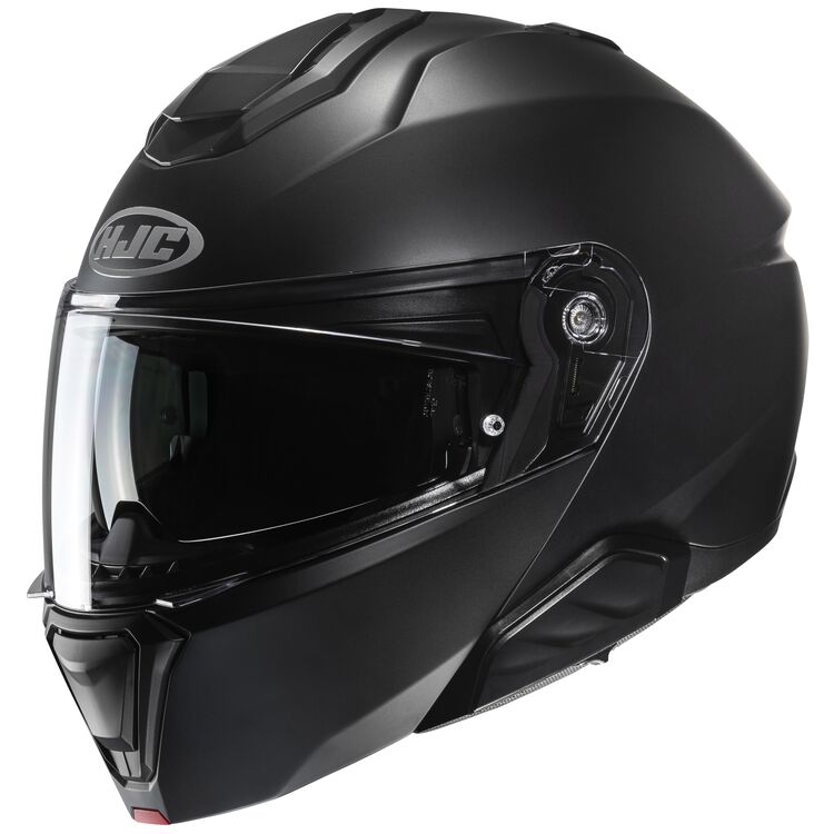 HJC i 91 Semi Flat Finish Modular w Sun Screen Motorcycle Street Riding Helmet - Picture 3 of 4