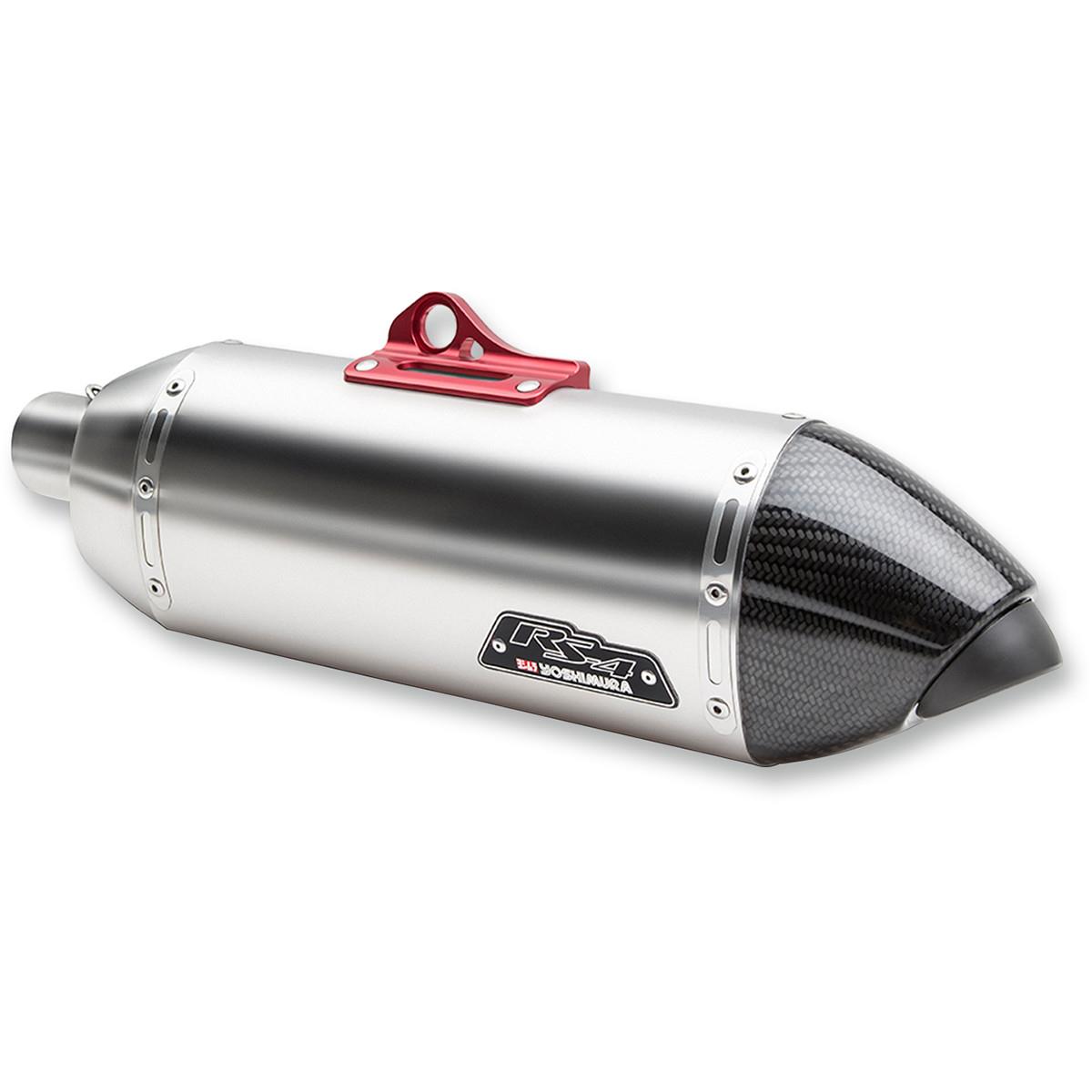 Yoshimura 13120HD520 RS-4T Signature Series Works Finish Slip-On - Stainless ...