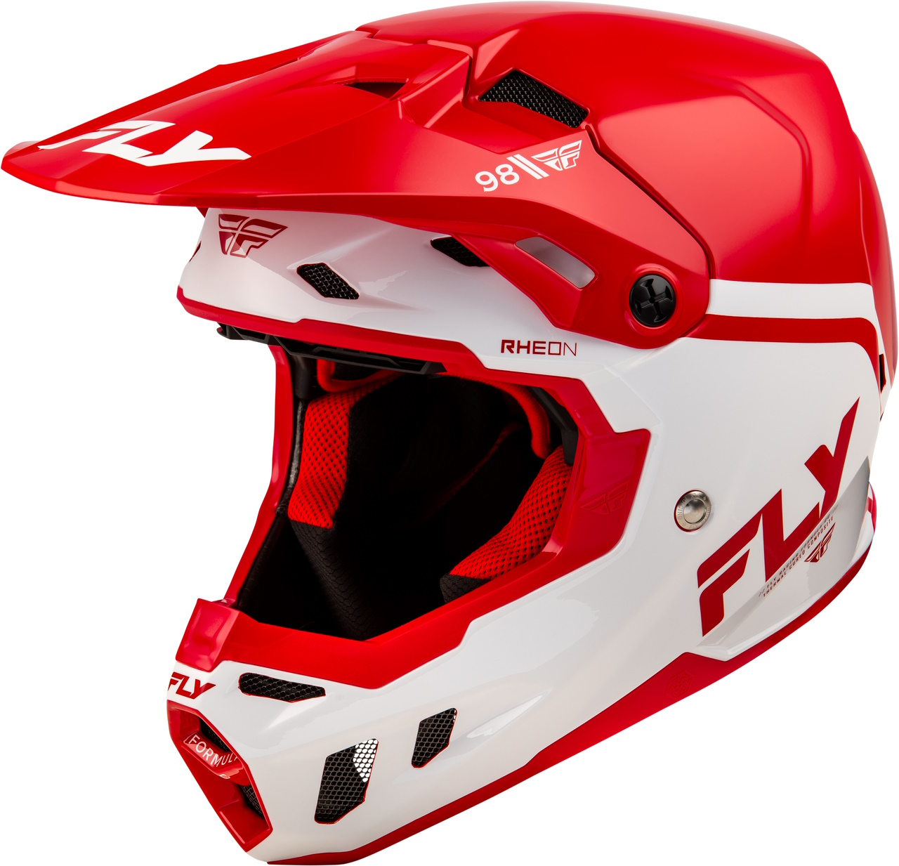 Fly Racing 73-43472X Formula CC Objective Helmet 2XL Red/White