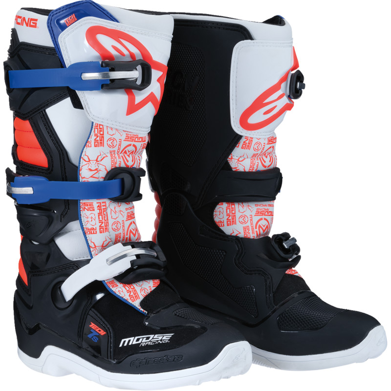 Moose Racing Alpinestars Youth Tech 7S Boots All Sizes/Colors NEW - Picture 5 of 5