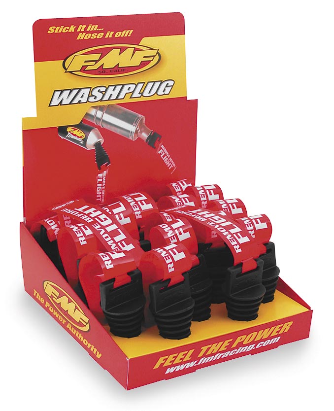 FMF Racing 011384 Wash Plug Display