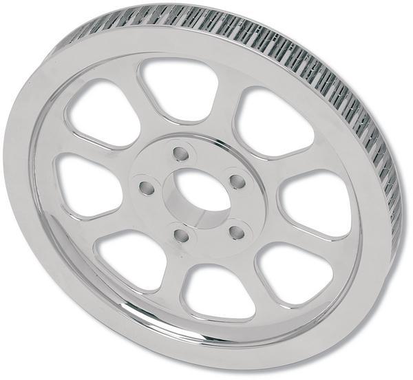 Drag Specialties Chrome Rear Belt Pulley - 70-Tooth Harley