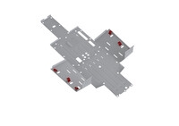 RIVAL POWERSPORTS USA 2444.2151.1 Alloy Skid Plates