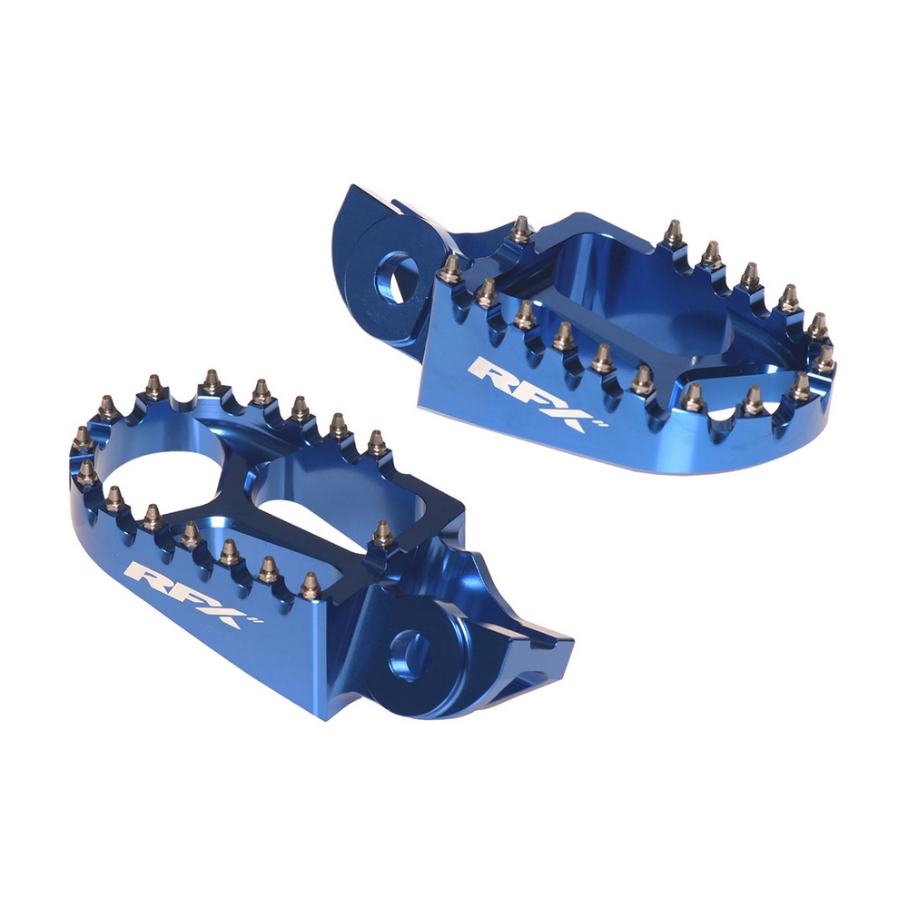 RFX FXFR 70300 99BU Pro Series Aluminum Footpegs - Blue