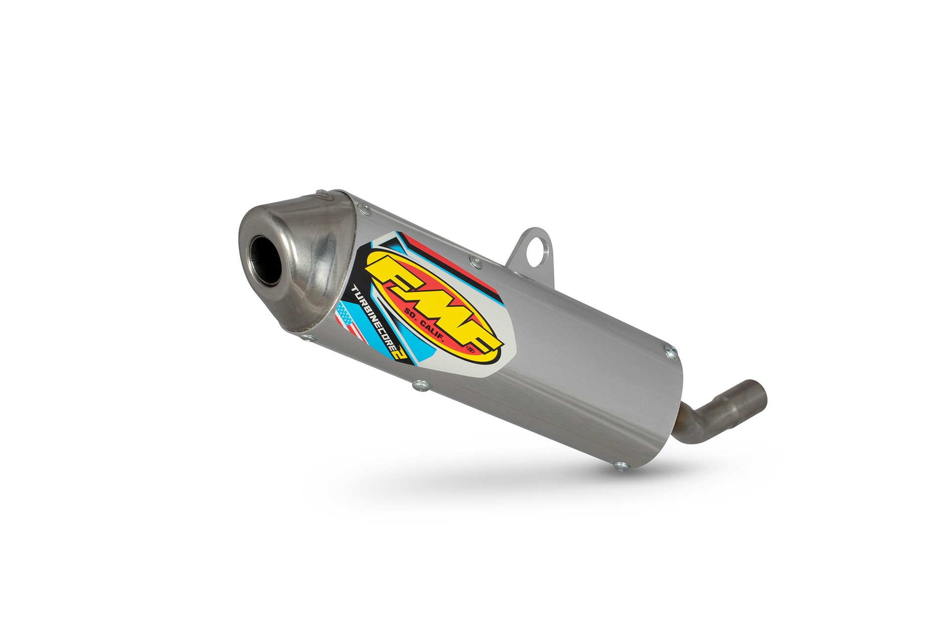 FMF Racing 020356 TurbineCore 2 Spark Arrestor Silencer Natural