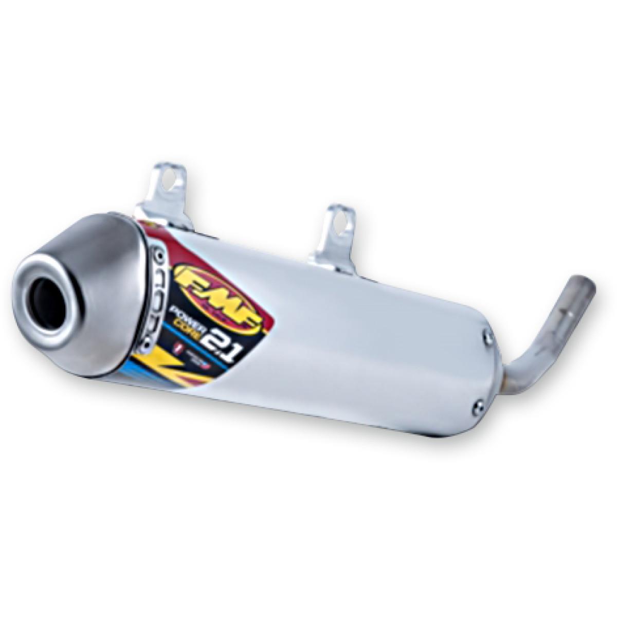FMF Racing 025213 Powercore 2.1 Shorty Silencer - Aluminum
