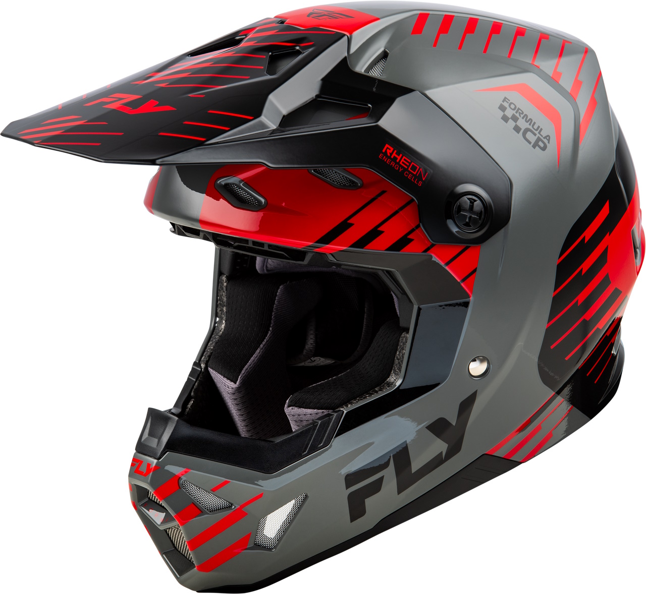 Fly Racing 73-0051M Formula Cp Slice Helmet Md Gray