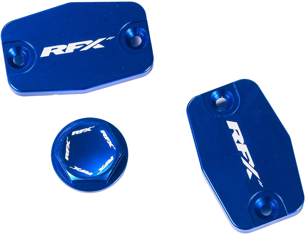 RFX FXRC 72300 99BU Brake Reservoir Cap Kit - Blue