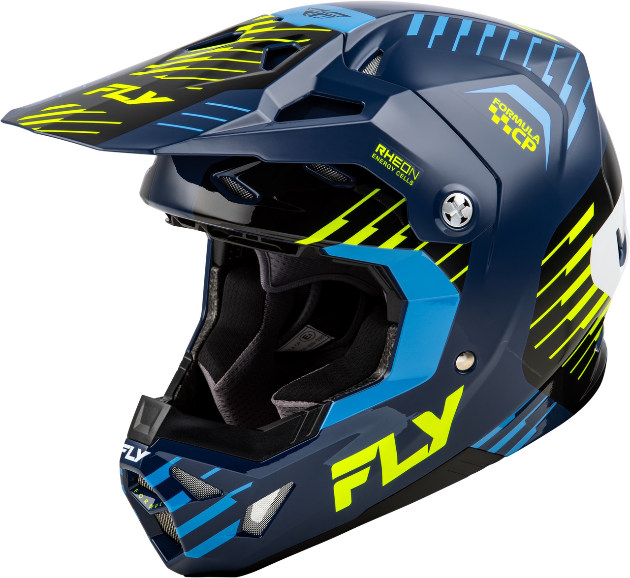 Fly Racing 73-00502X Formula Cp Slice Helmet 2XL Blue