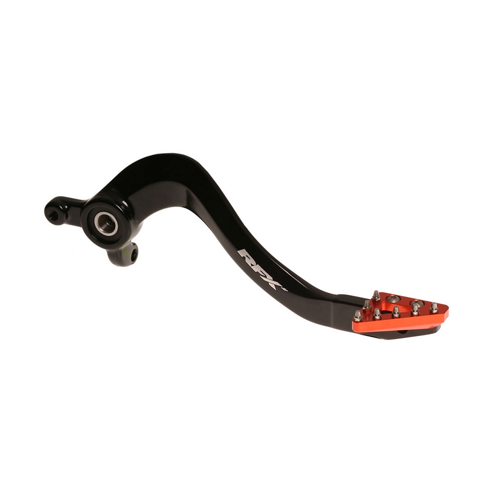 RFX FXRB 50501 99OR Pro Series Rear Brake Pedal with Solid Tip - Orange